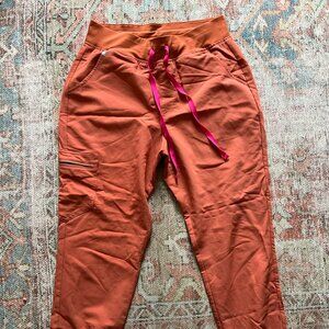 Terracotta Zamora High Waisted - Jogger Scrub Pants